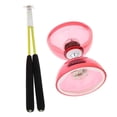 thumbnail image 3 of Jouet Diabolo Chinois Pro 12 cm à Triple Roulement à Double Extrémité Jouet Diabolo à Double Extrémité Jouet de Compétence Triple Rouge, 3 of 9