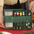 thumbnail image 2 of Langgg 6piece Christmas Gift Box With Metal Spoon Unique And Practical Gift For Loved Ones Christmas Spoons C, 2 of 6