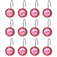 thumbnail image 2 of 12Pcs/Set Curtain Hooks Decorative Easy to Operate Stainless Steel Waterproof Rhinestone Curtain Hanger Household Supplies, 2 of 10