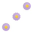 thumbnail image 3 of pitrice Placemat Chaleur Isolation Fleur Tampon Titulaire Table de Cuisine Anti-Échaudage Lavable Réutilisable Boisson Comptoir Rose Violet 3Set, 3 of 6