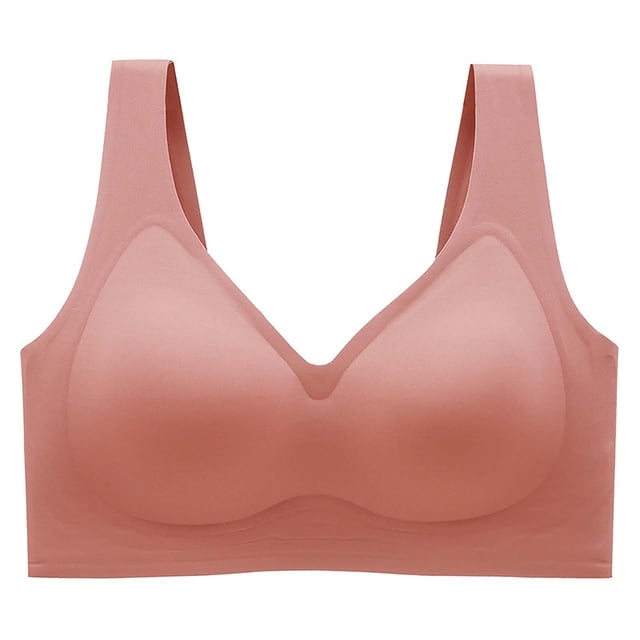 Timegard Seamless Bras for Women Plus Size Full Coverage High Support Comfortable Everyday Sports Bras