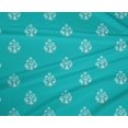 thumbnail image 4 of oneOone Polyester Lycra Fabric Floral Block Decor Fabric Printed BTY 56 Inch Wide, 4 of 4