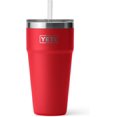 thumbnail image 3 of YETI Rambler 26 oz Straw Cup, Vacuum Insulated, Stainless Steel with Straw Lid, Rescue Red, 3 of 7