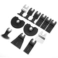 thumbnail image 2 of 12pcs Universal High Carbon Steel Oscillating Saw Blades Multifunctional Cutting Tool, 2 of 10