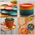 thumbnail image 4 of Macaron Spit Bone Dish Spit Bone Dish Household Snack Small Dish Pickle Dish Plastic Snack Cake Dish Dining Table Garbage Plate, 4 of 6