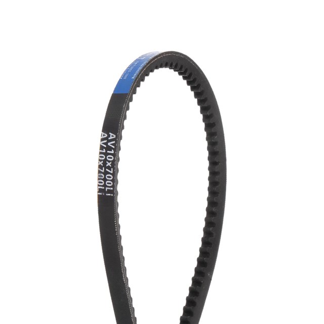 Unique Bargains 700mm Inner Girth 10mm Width Cogged V Belts Rubber Drive Belt for Power Transmission