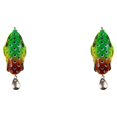 thumbnail image 3 of QualitChoice 1/2/3/5 Fish Lure Artificial Bait 8cm Workmanship Compact Size No Burrs Exquisite Rotating Lures Fishing Tackle Green-red 2PCS, 3 of 6