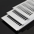 thumbnail image 2 of 150mm Aluminium Rectangular Cabinet Wardrobe Air Vent Grille Ventilation-Cover, 2 of 7