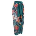 thumbnail image 4 of Daisyyozoid Womens Swimwear Clearance Halter Split Three-piece Printed Swimsuit, 4 of 4