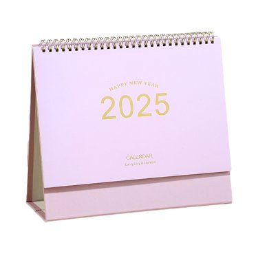 Bureaux pour Maison Bureau 2025 Mini Calendrier de Bureau Mini Calendrier Debout 2025 Calendrier Rabattable pour Bureau 2025 Calendrier de Bureau Planificateur de Bureau pour Maison