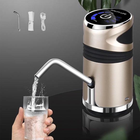 TIMIFIS Grande Cuillère Pompe pour Bouteille d'Eau Distributeur Charge Usb Pompe à Eau Automatique pour Boire Distributeur d'Eau Portable Interrupteurs pour Bouteille d'Eau Gadgets de Cuisine