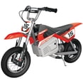 thumbnail image 1 of Razor MX400 Dirt Rocket Electric Bike, Age 8+, 14 Mph, 30-Min Run, 140lb Max, Red, 1 of 5