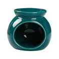 thumbnail image 4 of Ceramic Essential Oil Burner Melt Burner for Bathroom Meditation Kitchen Green, 4 of 8