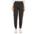 thumbnail image 2 of CEHVOM Women Solid Reflective Strip Drawstring Pokets Casual Tight Overalls Sports Pants Bottoms, 2 of 6
