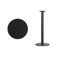thumbnail image 2 of Flash Furniture 24ème Base de Table en Stratifié en Noir, 2 of 2