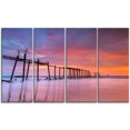 thumbnail image 2 of Abandoned Wooden Pier at Sunset, 2 of 3