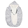 thumbnail image 3 of Jolly Jumper Snuggle Cover | Water-Repellent, Fleece-Lined Baby Carrier Cover with Roll-Away Hood | Converts to Stroller & Car Seat Cover, 3 of 4