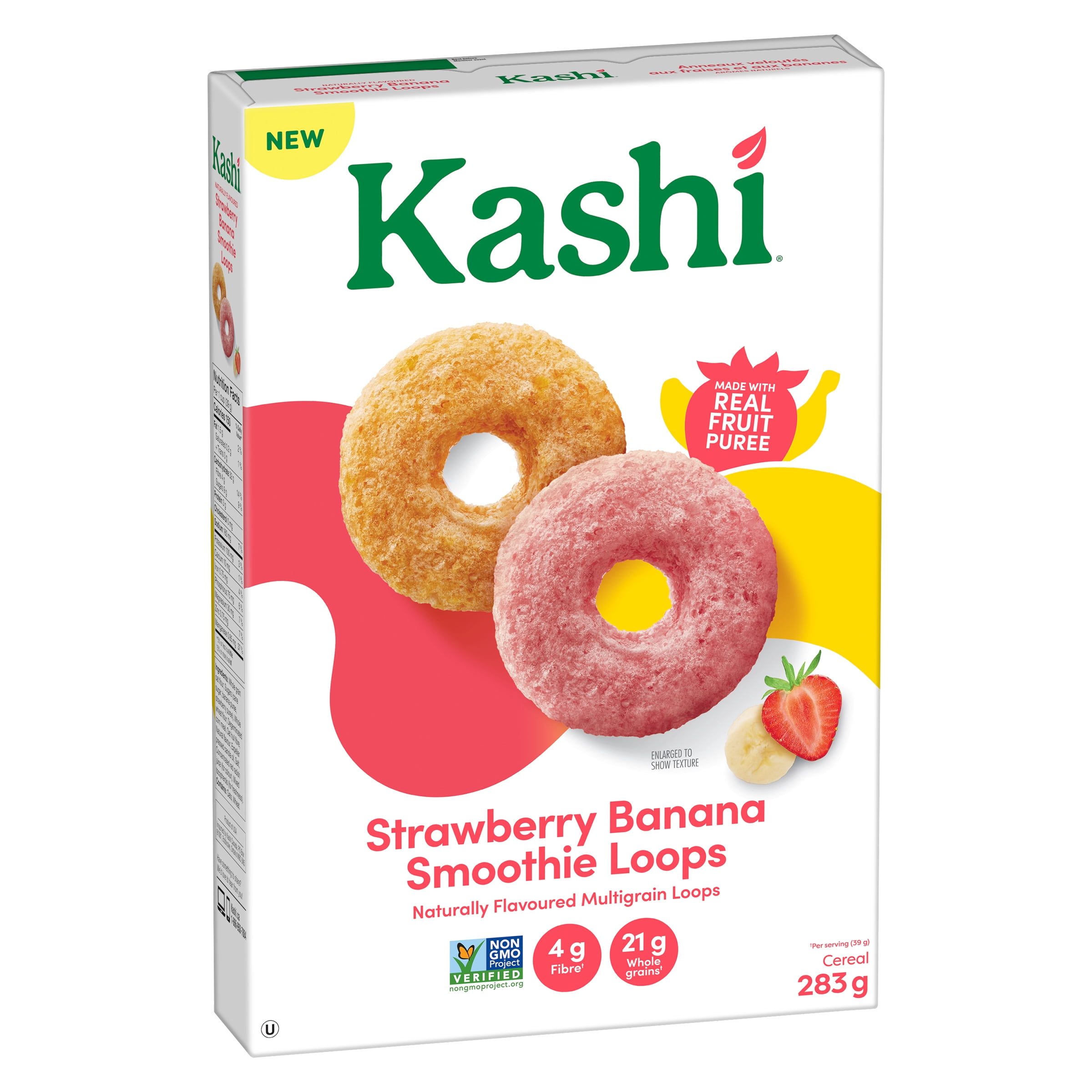 Kashi Strawberry Banana Smoothie Loops 283g