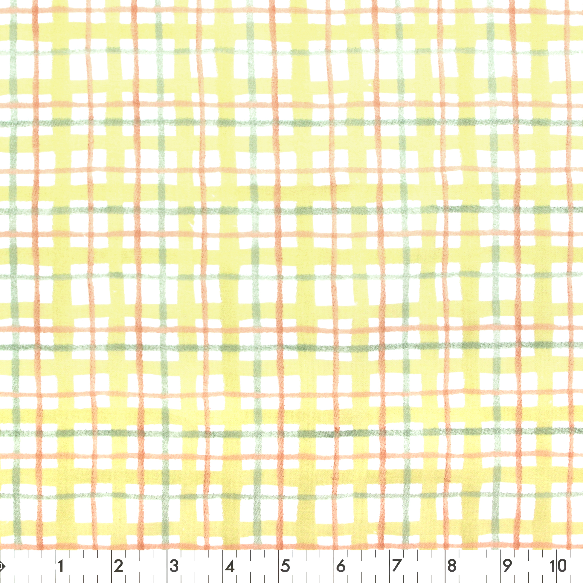 FABRIC CREATIONS Painted Plaid fat quarter 45 × 53 cm (20.9 in), Forest, 18x21