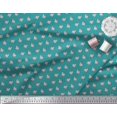thumbnail image 2 of Soimoi Cotton Poplin Fabric Snail Insects Printed Craft Fabric by The Yard 42 Inch Wide, 2 of 3