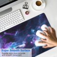 thumbnail image 2 of Astounding Galaxy Gaming Mouse Pad - 31.5x11.8 inch Large Size, Non-Slip Rubber Base, Perfect Desk Mat for Keyboard & Mouse - Durable Stitched Edges, 2 of 7