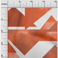 thumbnail image 2 of oneOone Cotton Flex Orange Fabric Geometrical Sewing Material Print Fabric By The Yard 40 Inch Wide, 2 of 4