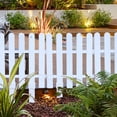 thumbnail image 1 of RXIRUCGD Clôture en Plastique PVC Jardinage Haie Blanche Clôture Décorative Patio Jardin, 1 of 7