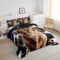 thumbnail image 4 of Erosebridal Farmhouse Cow Comforter Sets Queen Size, Rustic Animals Comforters & Duvets, Cheetah Leopard Decor, Breathable, 4 of 8