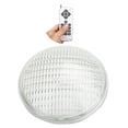 thumbnail image 2 of Underwater Lamp, Remote Control Swimming Pool Light Embedded Thickened Glass Brightness Adjustment  For Outdoor For Par56 Light Source 18W 1800LM, 2 of 8