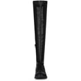 thumbnail image 3 of Bottes Hautes à Talons Carrés et Bout Rond pour Femmes de Unique Bargains, 3 of 6