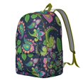 thumbnail image 2 of Decorative Boho Paisley Backpack, Retro Floral Mandala Style School Daypack for Women with Ethnic Pattern, 2 of 3