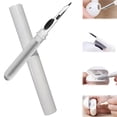 thumbnail image 1 of Basdi Earbuds Cleaning Kit - 2-In-1 Pro Cleaning Tool for Wireless Earphones, Bluetooth Headphones & Camera, Soft Brush & Precision Picks, Safe & Portable for Daily Device Maintenance, White, 1 of 9