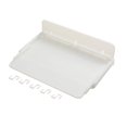 thumbnail image 2 of Storage Shelf Punch Free Foldable Stretchable Plastic No Punching Mounted Bedside Shelf Bedroom Organizer Stand Daily Use, 2 of 8