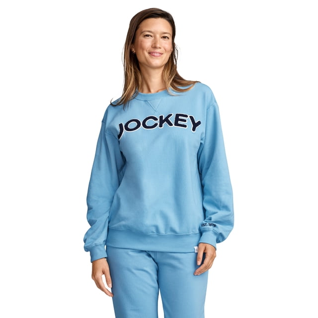 Jockey Women's Unwind Lounge Crew Sweatshirt