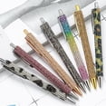 thumbnail image 4 of WIFKLSIIPG Press The Beating Pen Spots Rhinestone Foreskin Press The Pen Girl Student Stationery Ballpoint Pen Multi Color Press Pen 1ML, 4 of 6