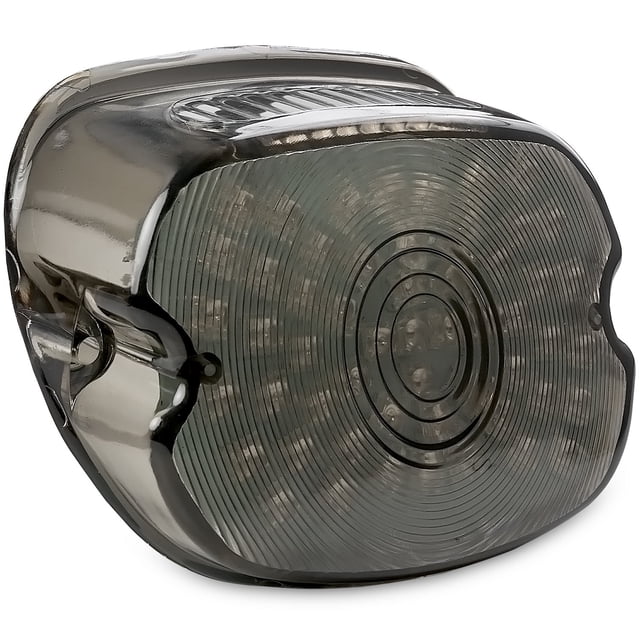 Krator Smoke Integrated LED Taillight w/ Turn Signals Compatible with 2006 Harley Davidson Street Glide EFI - FLHXI