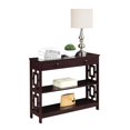 thumbnail image 3 of Pemberly Row Table Console Contemporaine à un Tiroir - Finition Bois Espresso, 3 of 7