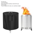 thumbnail image 4 of Fire Pit Cover, 48 Inch Protective Cover Water Resistant Round Cover With Colorful Handle Table for Various Heating Items Outdoor Gatherings, 4 of 7