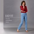 thumbnail image 3 of CHOK Women‘s Easy Fit Elastic Waist Pull On Pant, 3 of 5