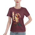 thumbnail image 1 of Women's Basic Short Sleeve T-Shirt One Piece Ace, 1 of 6
