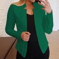 thumbnail image 1 of Pxiakgy Vestes de Bureau Décontractées pour Femmes avec Poches, Cardigans à devant Ouvert Drapé, Veste de Travail, Vert Armée, G, 1 of 8