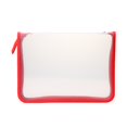 thumbnail image 1 of A4 Zipper File Organizer Bag with Clear Transparent Design for Office Documents, School Supplies, and Travel Essentials, 1 of 5