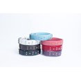 thumbnail image 4 of ATHENS Leather Dog Collar Multi- Row Rhinestones, 4 of 4