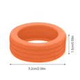 thumbnail image 3 of Luggage Wheel Cover Suitcase Cover Protector Luggage Compartment Wheel Sleeve Cover 8 Pcs Silicone Suitcase Wheel Cover Carry On Luggage Wheel Cover for Suitcase Thick Soundproof Blanket, 3 of 5