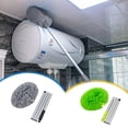 thumbnail image 1 of mtvxesu Microfiber Ceiling Fan Duster with 47-Inch Aluminum Extension Pole for High Ceiling and Furniture Cleaning, 1 Piece, 1 of 8