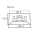 thumbnail image 4 of 4pcs Speed Tone Control Knobs for Gibson Les Paul Guitar Replacement Electric Guitar Parts Black, 4 of 7