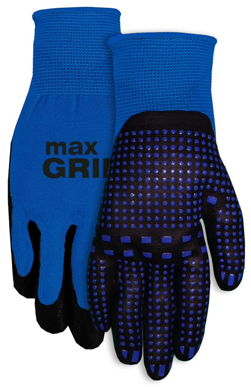Gant enduit de nitrile bleu Grand/Très Grand – MidWest Quality Gloves, Inc.