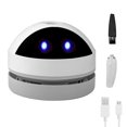 thumbnail image 1 of Hallocool Mini Desktop Vacuum Cleaner Robot Vacuum Cleaner for Desktop, Portable Small USB Vacuum C, 1 of 7