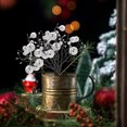 thumbnail image 2 of SDNall Décorations de Sapin de Noël, Lumières de Sapin de Noël, Sapin de Noël Extérieur, Brindilles et Feuilles de Noël Dorées et Rouges Fruit Rouge Fruit Couronne de Sapin de Noël Rotin Bricolage Accessoires Décoratifs, 2 of 9