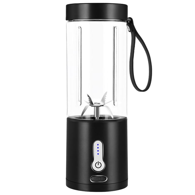 530ML Powerful Portable Suitable For USB Type C Rechargeable Food Processors Fruit Mixers Mini Juicers Mixing Cups Presser with Cup Mini Juicer Extractor Juicer Hand Large Steamer Juicer Stainless